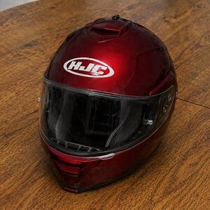 HJC Men’s Full-Face Motorcycle Helmet - Red